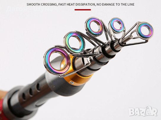 Телескопична въдица - 2,70 м., 3.0 м., 3.60 м., снимка 4 - Въдици - 38823747