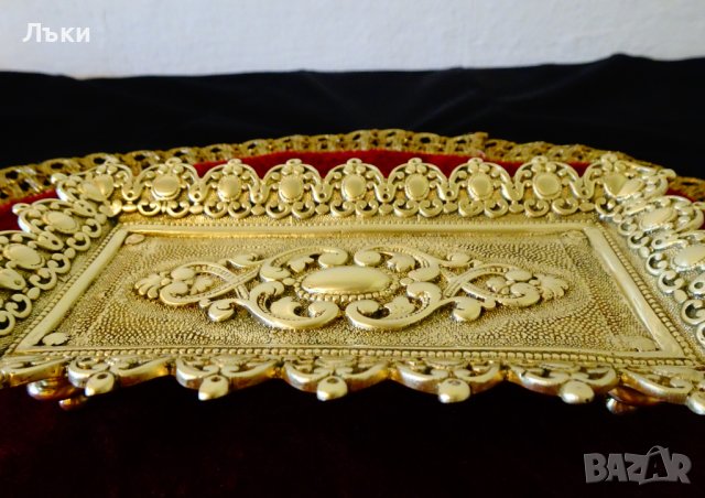 Кралски бронзов съд,бижутерка,барок. , снимка 8 - Антикварни и старинни предмети - 36673910