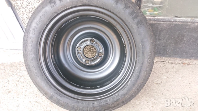 Нова 15" резервна джанта с нова гума 4Jx15x40, 4x108, Ц. О. 63,4мм., снимка 7 - Гуми и джанти - 51297093