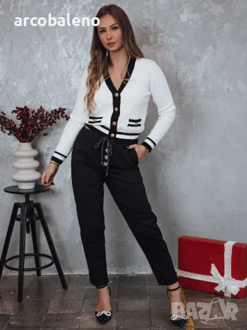 Дамска жилетка пуловер FUZZY, 4цвята , снимка 14 - Жилетки - 47968850