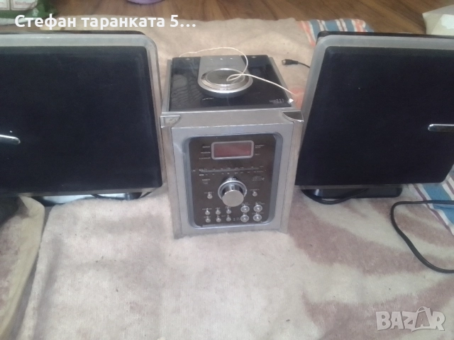 аудио уредба със тонколони комплект 