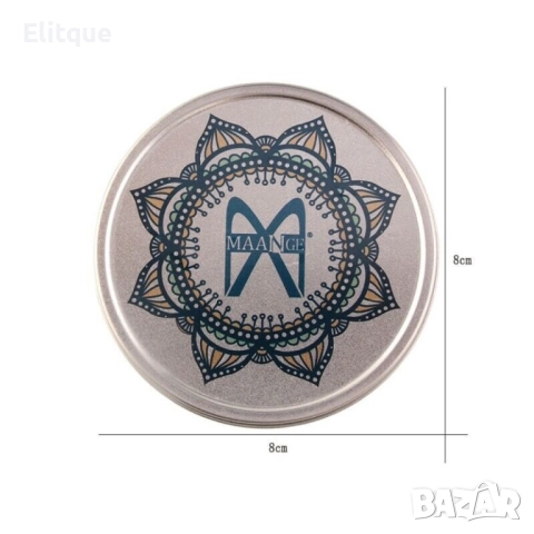 Кутия с гъбка за почистване на четки за грим  MAANGE с активен въглен HZS103, снимка 10 - Други - 52820399