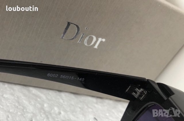 DIOR J’DIOR прозрачни слънчеви с козирка с лого, снимка 9 - Слънчеви и диоптрични очила - 28357758
