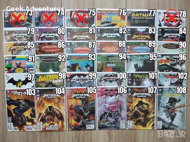 Comic Books/Комикси - X-Men, Punisher, Deadpool, Batman, Dr.Strange, Moon Knight, снимка 4 - Списания и комикси - 48013618