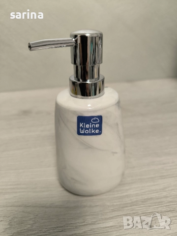 Комплект дозатор за сапун и чашка, снимка 5 - Други стоки за дома - 52684576