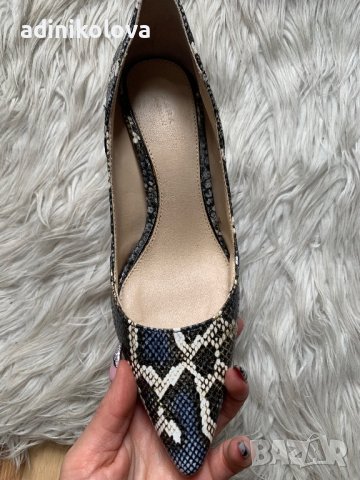 Змийски обувки Зара, снимка 3 - Дамски елегантни обувки - 40789672