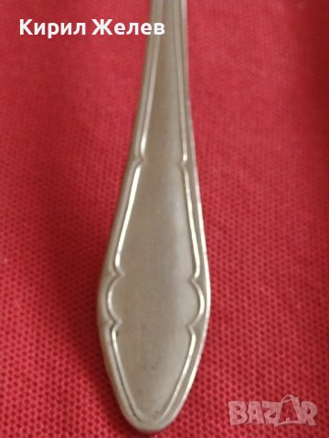 Стара вилица от соца с маркировка П. Денев Габрово за КОЛЕКЦИЯ ДЕКОРАЦИЯ БИТОВ КЪТ 42803, снимка 2 - Други ценни предмети - 43817674