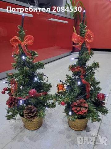 Елхичка с украса и лампички