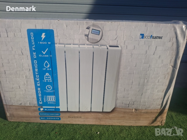 Електрически алуминиев радиатор=Нов