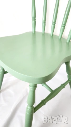 Дървен трапезен стол кантри, снимка 10 - Столове - 50841064