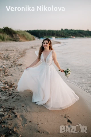 Сватбена рокля Be Queen , снимка 6 - Рокли - 51211579