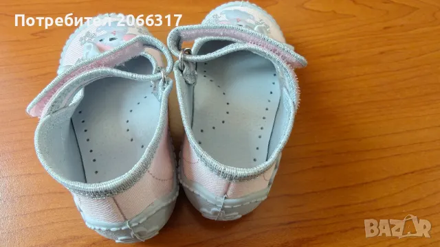 Детски пантофи за момиче - светлорозови, снимка 5 - Детски пантофи - 49606025
