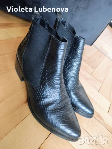 Calvin Klein черни боти, снимка 1