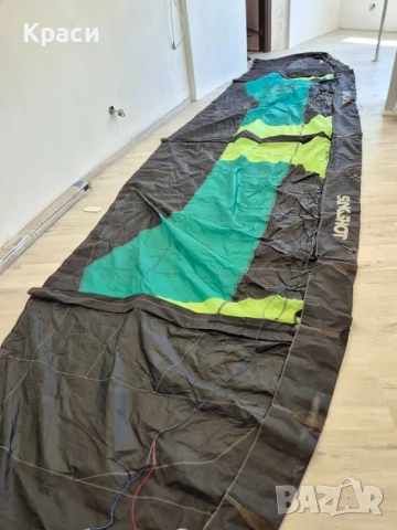 Kайт Slingshot RPM 2016 12м, безупречен, снимка 2 - Водни спортове - 52583726