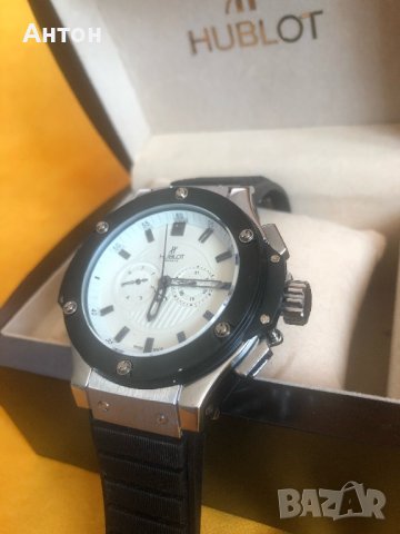 Продавам HUBLOT Модел Часовникът е ,изработен от висококачествени материали, с напълно функциониращи, снимка 6 - Мъжки - 40196153