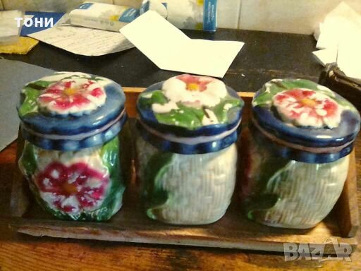 Порцеланови купи за подправки, снимка 3 - Други - 28163427