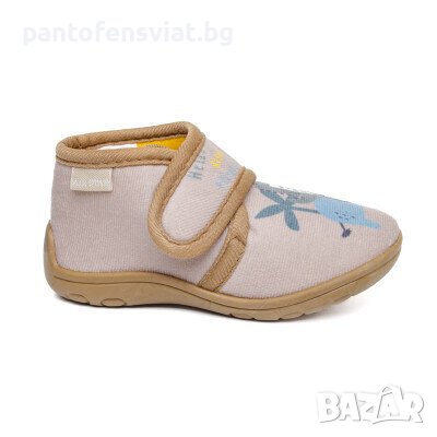 Детски пантофи бежово 22/33, снимка 2 - Детски пантофи - 38927292