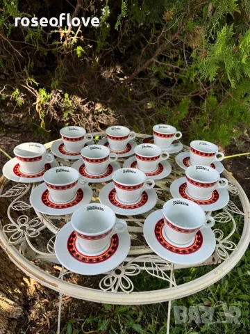 Лаваца Паулиста / Lavazza Paulista италиански порцеланови чаши за дълго кафе или капучино