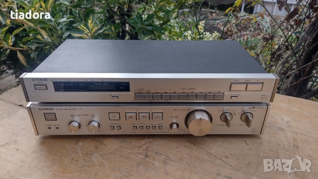 Luxman C-02 Pre-Amplifier и  Luxman Tuner T-404L, снимка 3 - Ресийвъри, усилватели, смесителни пултове - 43537354