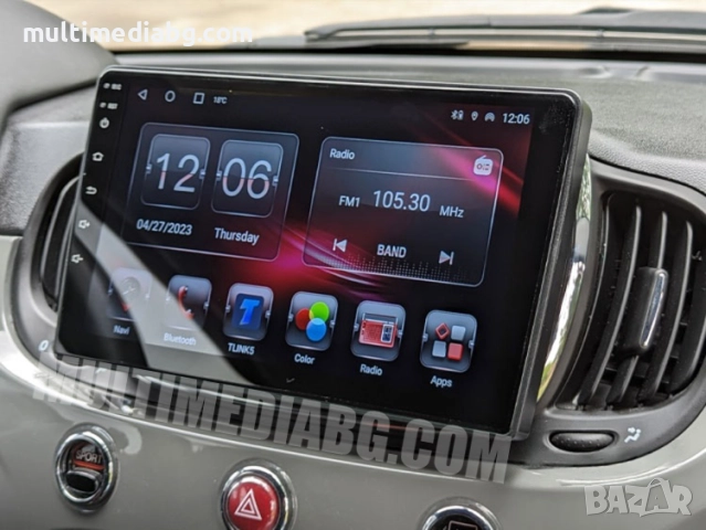 Fiat 500 2016-2019 Мултимедия Навигация Android, снимка 4 - Аксесоари и консумативи - 52084126