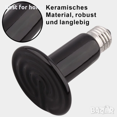 AIICIOO Лампа за терариум Lizards , снимка 5 - Други - 53344273