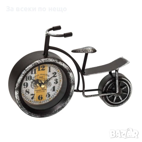 Настолен метален часовник Велосипед, 24*5*16см Код P1046