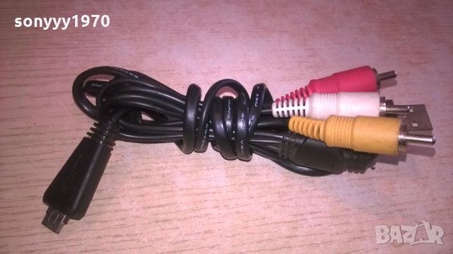 SONY-кабел-1,45М-mini usb//usb и три чинча, снимка 2 - Други - 28022233