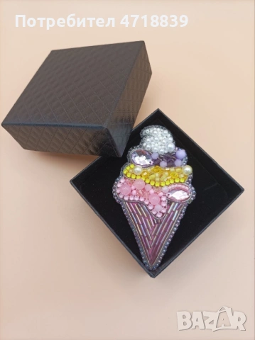 Ръчно изработени брошки , снимка 13 - Други - 53293684