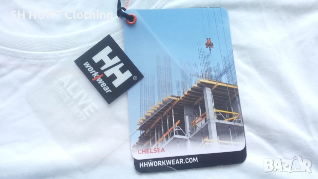 HELLY HANSEN Chelsea Evolution Work T-shirt размер L работна тениска W4-398, снимка 8 - Тениски - 52026177