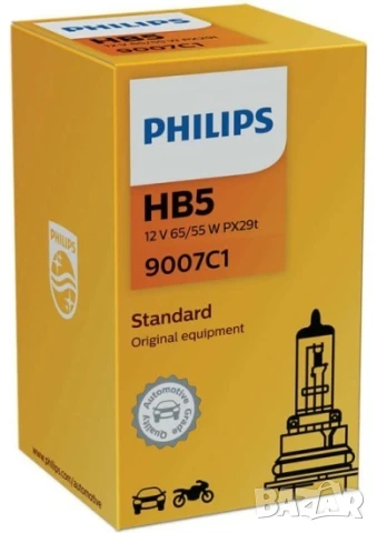 Крушка PHILIPS HB5 9007 12V 65/55W PX29t №9007PRC1, снимка 2 - Аксесоари и консумативи - 51180301