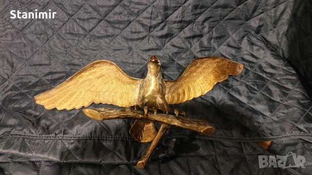 бронзов орел , снимка 9 - Статуетки - 53479714