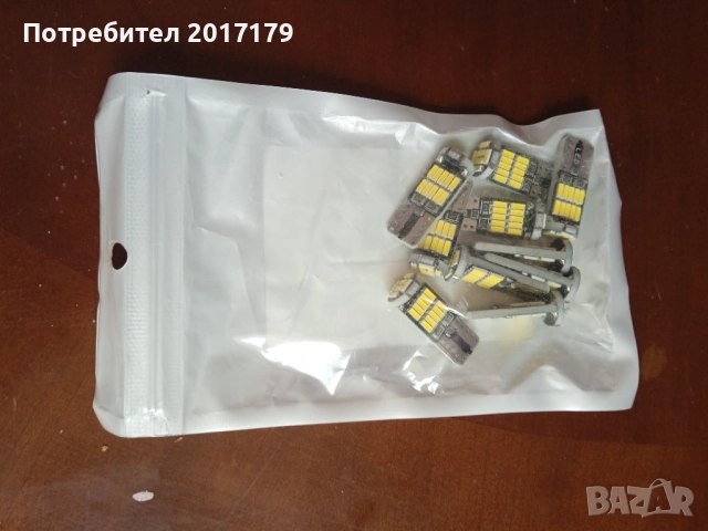 Led W5w T10 крушки габарит, снимка 4 - Аксесоари и консумативи - 42946442