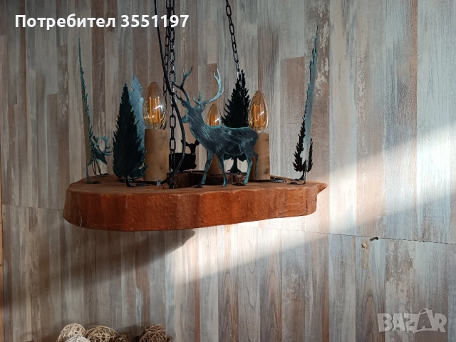 Висяща лампа за таван, снимка 2 - Лампи за таван - 52886636