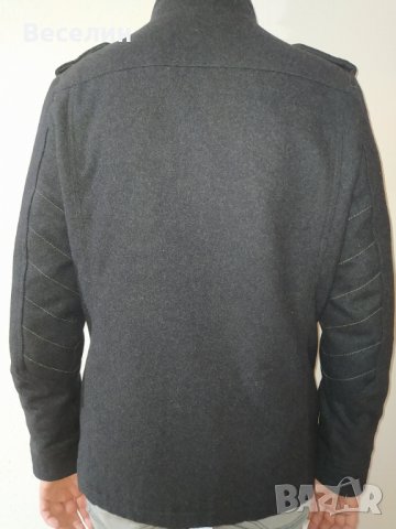 Мъжко спортно-елегантно палто Reserved (M), снимка 3 - Палта - 34927939