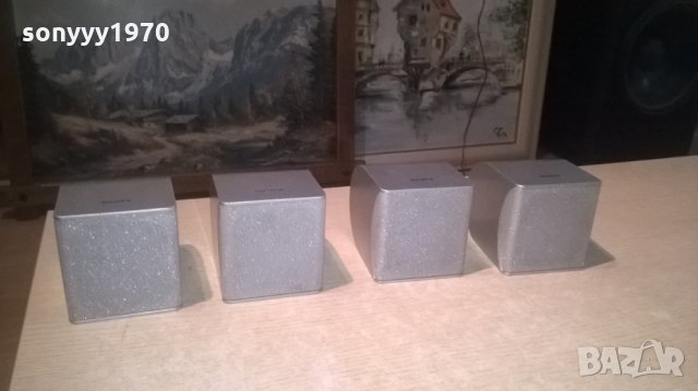 sony 4 броя тонколони-12х10х10см-внос швеицария, снимка 2 - Тонколони - 27361232