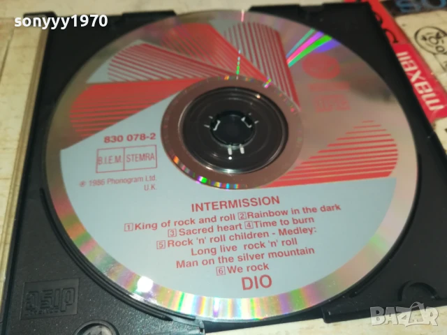 DIO INTERMISSION CD 0708251800, снимка 3 - CD дискове - 51288864