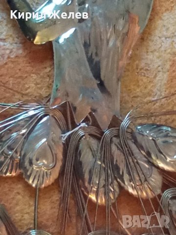 Сувенир паун красив метален 41560, снимка 15 - Декорация за дома - 42999162