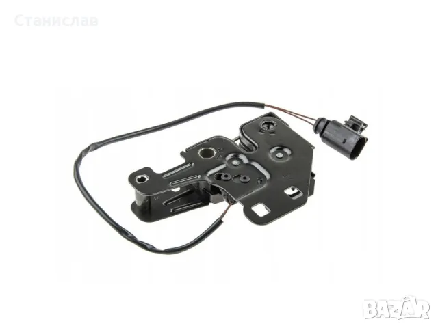 Audi A6 C6 Машинка за заключване на преден капак , снимка 3 - Части - 50186473