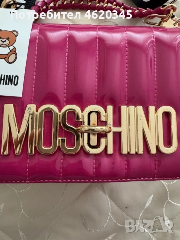  Чанта на Moschino Москино, снимка 2 - Чанти - 52240938