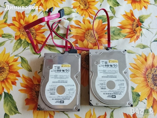 Два твърди диска WD 250GB (не тествани)
