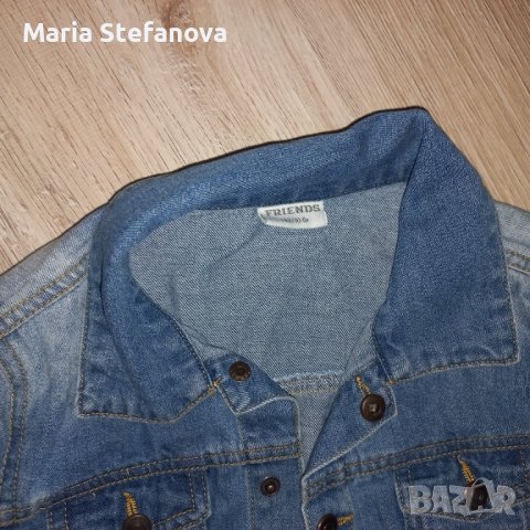 Детско дънково пролетно яке 140, снимка 6 - Детски якета и елеци - 40767311