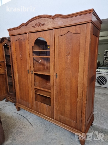 Античен Масивен Гардероб-внос от Германия!