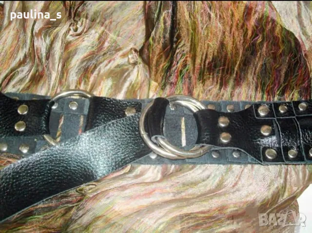 Два броя / Винтидж / Естествена кожа / Марков колан "WE" genuine leather / естествена кожа , снимка 11 - Колани - 14722265