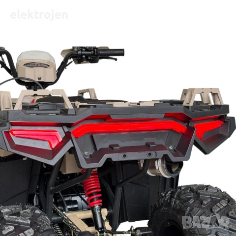 ТОП ЦЕНА! ATV BULLMAX POWERSPORT 150CC полуавтомат скорости, мощният мотор 2026г, 8” Гуми, С Теглич, снимка 10 - Мотоциклети и мототехника - 50936292