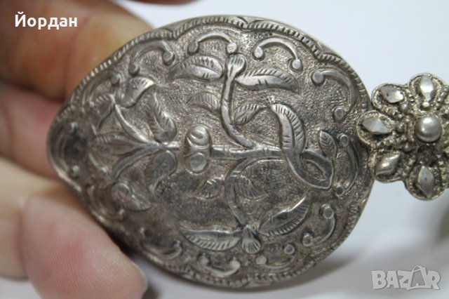 Уникални детски сребърни ковани пафти , снимка 4 - Антикварни и старинни предмети - 35081007