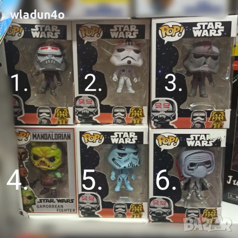 Funko POP Фигурки от STAR WАRS-9е, снимка 2 - Фигурки - 38992137