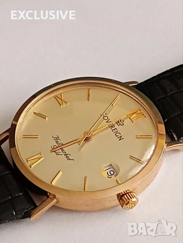 Мъжки златен часовник Sovereign Hallmarked  ДОГОВАРЯНЕ!!!, снимка 2 - Мъжки - 51682350