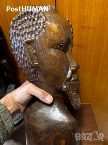 Африкански бюст -Глави - Африка, снимка 7 - Колекции - 52421300