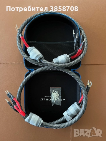 Wireworld Silver Eclipse™ 10 Speaker Cable Bi-Wire 1.5m, снимка 4 - Други - 52848172