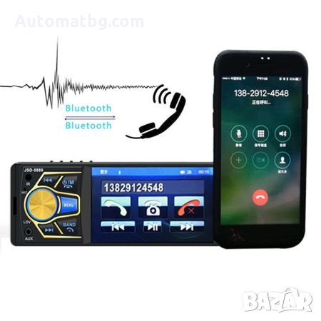 Мултимедия аудио и видео плеър за кола MP5 Zappin JSD 5889 4.3" Единичен Din Mp3 Mp4 MP5 , снимка 4 - Аксесоари и консумативи - 27609817